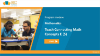 Teach Connecting Math Concepts E (5) Teach Connecting Math Concepts E (5)